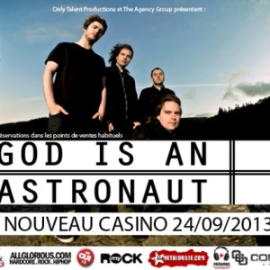 2013.09.24 - God Is An Astronaut, Nouveau Casino, Paris, France