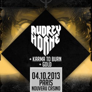 2013.10.04 - Audrey Horne + Karma To Burn, Nouveau Casino, Paris, France (2)