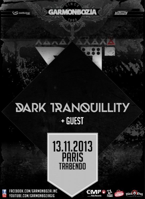2013.11.13 - Dark Tranquillity, Trabendo, Paris, France