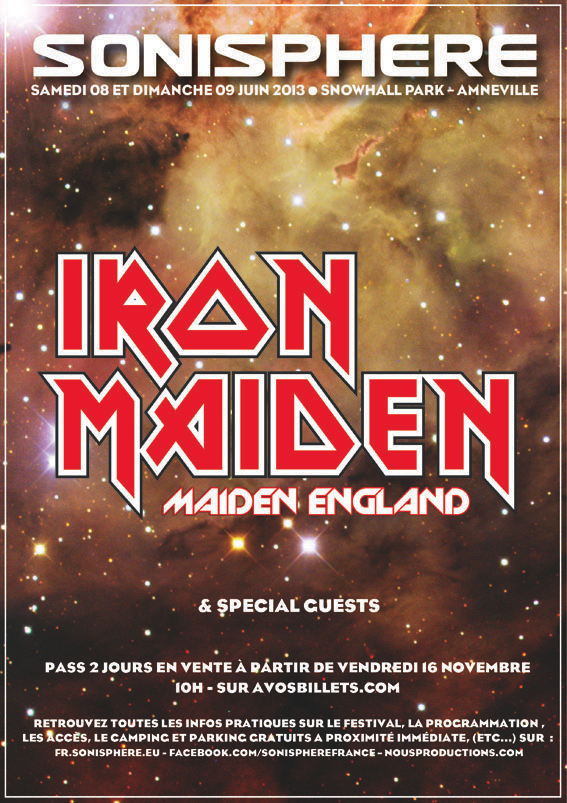 IRON MAIDEN SONISPHERE