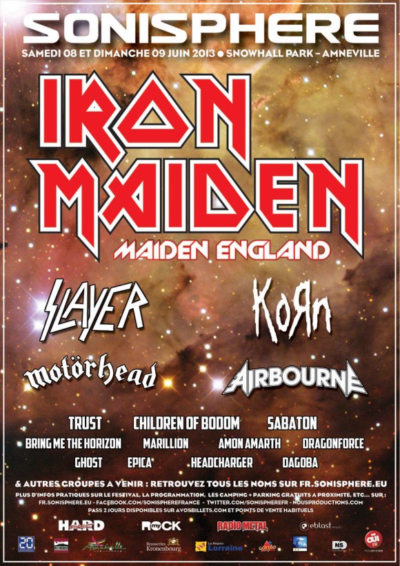 SONISPHERE FRANCE 2013