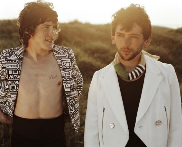 MGMT; Andrew VanWyngarden (left); photo by Jennifer Tzar