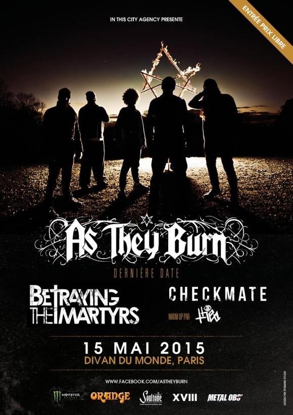 AS THEY BURN BETRAYING THE MARTYRS CHECKMATE