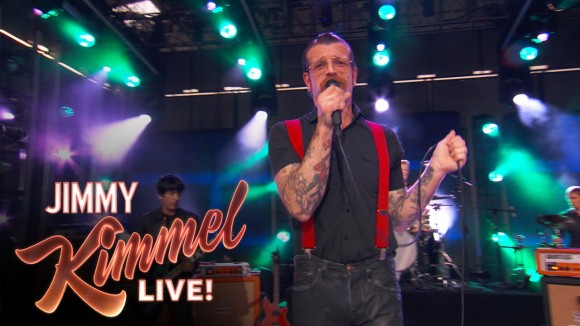 EAGLES OF DEATH METAL JIMMY KIMMEL ZIPPER DOWN