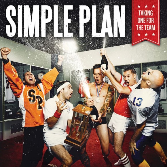 SIMPLE PLAN TAKING ONE FOR THE TEAM ALBUM COVER ART ARTWORK