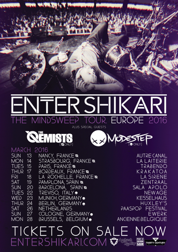 ENTER SHIKARI 2016 EUROPEAN TOUR