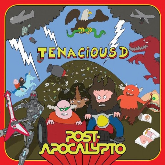 TENACIOUS D POST APOCALYPTO ARTWORK