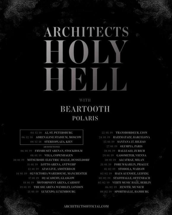 architects beartooth polaris tour 2019